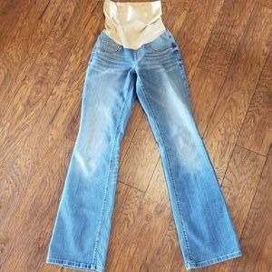 Bootcut maternity jeans